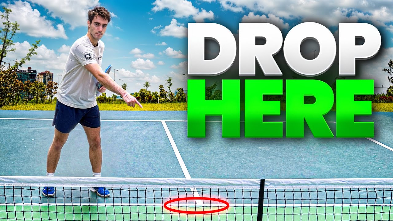 В пиклболе вам понадобятся всего 3 места для сброса мяча.