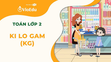 Toán Lớp 2 | Ki-Lo-Gam (Kg) Là Gì? | VioEdu TV