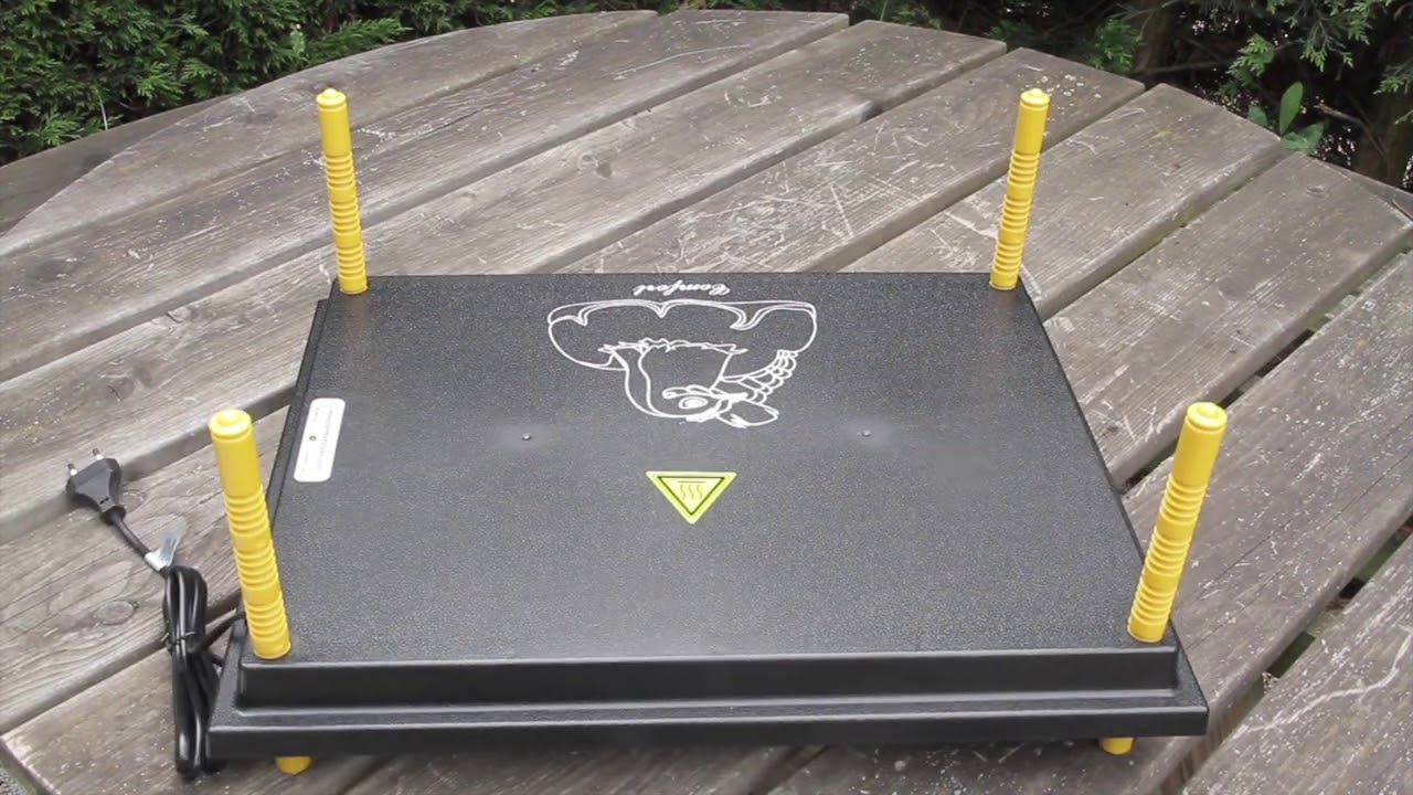 Panneau chauffant poussins réglable et sécurisé