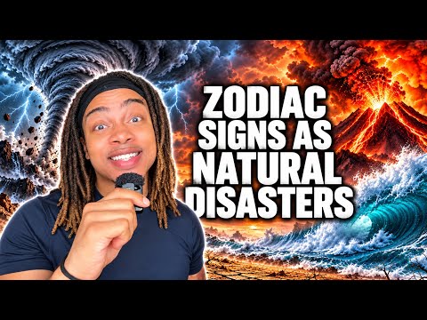 Zodiac Signs As Natural Disasters 