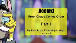Accord From Chaos Comes Order Part 1 My Little Pony Friendship Is Magic Issue 48 Comic Dub