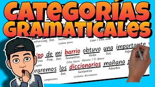 🔎 Cómo IDENTIFICAR las CATEGORÍAS GRAMATICALES