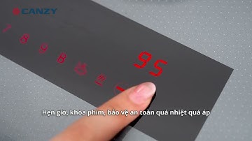 BẾP TỪ CANZY CZ ID 077EU - CÔNG NGHỆ HALF-BRIDGE ĐỈNH CAO, NẤU ĂN HOÀN HẢO!