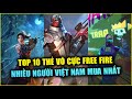 Free Fire | TOP 10 Thẻ Vô Cực Nhiều Người Mua Nhất Từ Trước Đến Nay Free Fire VN | Rikaki Gaming