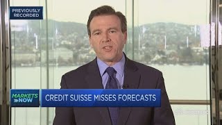 Credit Suisse third quarter profit misses forecasts on market volatility | Squawk Box Europe