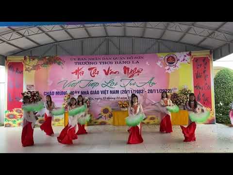 Tiết mục Giấc mơ trưa của lớp 7D1- đạt giải 3 Hội diễn văn nghệ chào mừng 20/11 trường thcs Bàng La