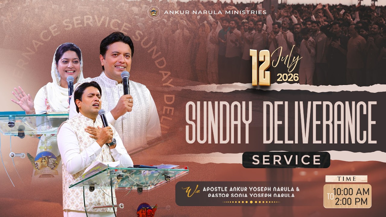 💫 BIG DELIVERANCE SUNDAY MEETING । 12-07-2026 💫 #live @AnkurNarulaMinistries