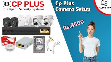 cp plus camera setup price // cctv camera review// HD and IP CAMERA AVAILABLE