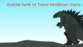 Godzilla earth Vs Trevor Hendersen Giants!!! Final