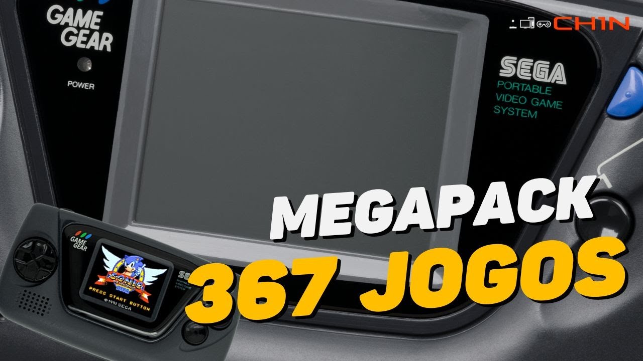 367 Jogos Game Gear - Pack - Todos os Jogos de Game Gear - All Games Game Gear
