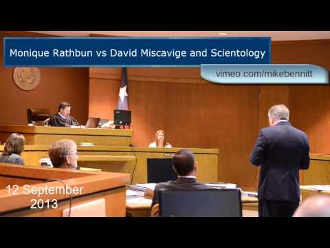 Monique Rathbun vs David Miscavige and Scientology...