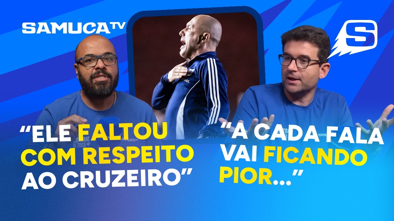 LIVE DO SV REPERCUTE FALAS DE LEONARDO JARDIM SOBRE O CRUZEIRO NA APRESENTAÇÃO NO FLAMENGO