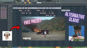 how to make an alternative glaive song (free preset) "minnesota" tutorial