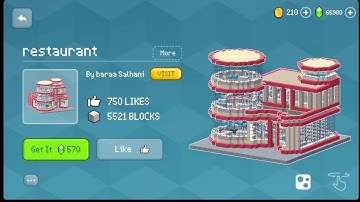 Block Craft 3D: Building Simulator Games For Free Gameplay#2567 (iOS & Android)| Restaurant