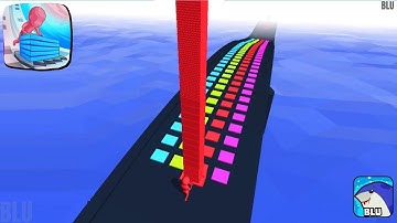 Stack Colors 🔵🔴🟢 All Levels Gameplay Android,ios Walkthrough Mobile Game New Update App