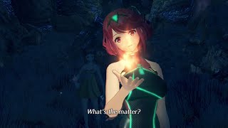 Pyra Scares Rex (Japanese) | Xenoblade Chronicles 2 Cutscene Nintendo Switch