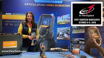 12th International Symposium on NDT in Aerospace 2020 - ViewTech Borescopes - Video Borescope