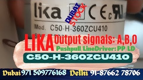 #Lika #encoder instockspares.com #stock #Dubai #uae #howto #insall #align #setting #wiring #repair