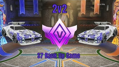 Season 7 2v2 Champion 5 Rank Up Game | No Commentary Gameplay Rocket League Sideswipe