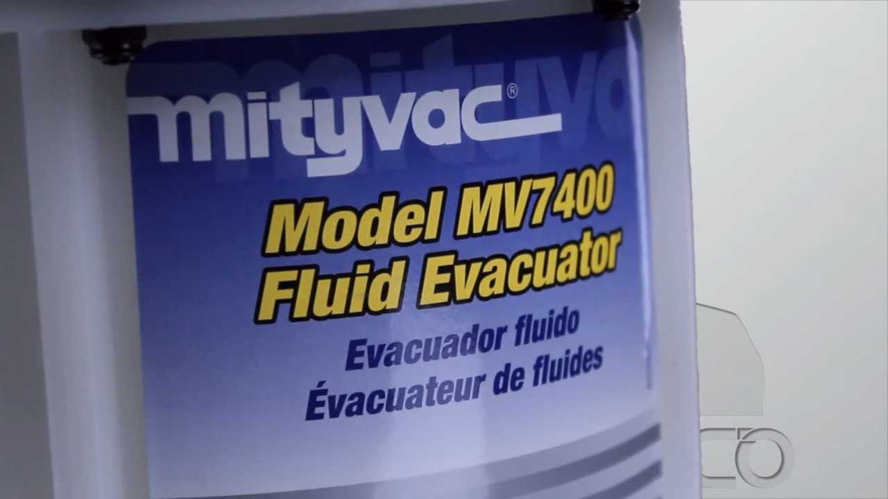 Mityvac 7400 Larger Capacity Fluid Evacuator MIT7400 MV7400 07400