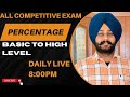 Percentage ||basics to high level || gravity coaching classes || #1