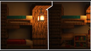 Minecraft: 2 Novos Designs De Cama (1.14 Building Tips And Tricks)