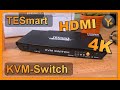 Kurztest: TESmart 2x1 HDMI KVM-Switch (Zwei PCs an einem Monitor betreiben)