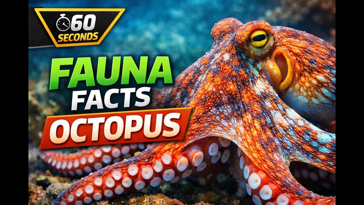 Fauna Facts: Octopus | 3 Hearts, 9 Brains?