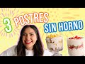 3 Postres Sin Horno! | RebeO