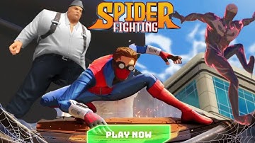 Spider Fighting: Hero Game (New Update, New Gadgets, New Skills) Gameplay Android.