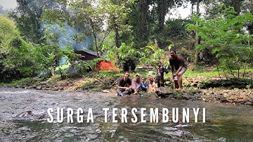 Camping Keluarga di Tepi Sungai Citalahab Desa Wisata Malasari Gunung Halimun Salak Bogor #camping
