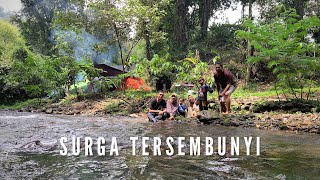 Camping Keluarga di Tepi Sungai Citalahab Desa Wisata Malasari Gunung Halimun Salak Bogor #camping