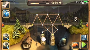 Bridge Constructor Medieval - Chapter 1 - Bridge 6