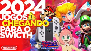 Os 50 MELHORES Jogos de 2024 Anunciados para Nintendo Switch até Agora! | Separado por Mês