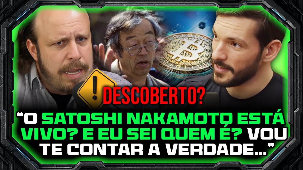 ATENÇÃO: SATOSHI NAKAMOTO DESCOBERTO?. com Felipe SantAna e Bruno e Malu  Perini | Os Socios Podcast
