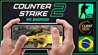 INSTALANDO COUNTER STRIKE 2 NO SMARTPHONE ANDROID (CS SOURCE/CLIENTMOD) #csgo #cs2 #counterstrike