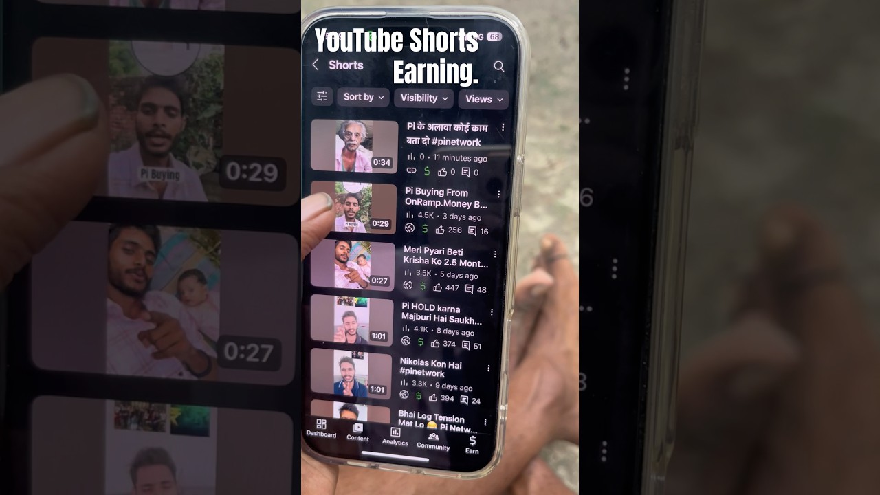 YouTube Shorts Earning Proof 