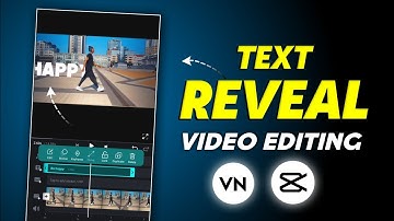 Vn Text Reveal Video Editing | Walking Text Reveal Video Editing In Vn App | Vn App Text Editing