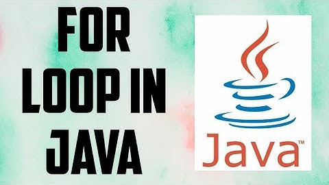 For loop in Java | ICSE |Class 9