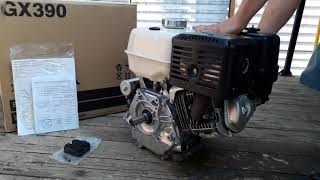 Двигатель HONDA GX 390UT2 STC4 оригинал. г. Краснодар видео Топливная система на двигатель Honda GXV 160
