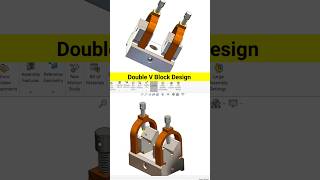 I Designed a Double V Block Clamp in Solidworks