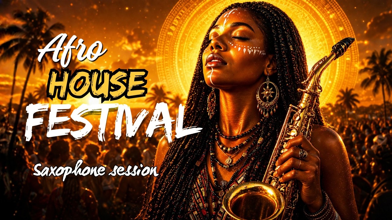 FEEL THIS AFRO HOUSE 🌅🔥 Sunset Festival Mix | Sax Session & Deep Tribal ...