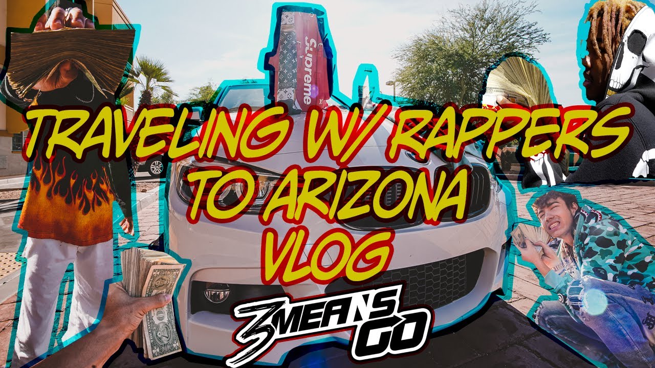 Traveling w/ Rappers to Perform in Tempe, Arizona|| Vlog (FULL) - YouTube