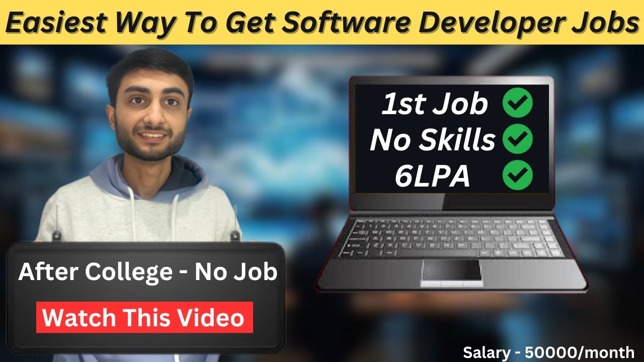 Without Skills get your first Software Engineer Job after college ...