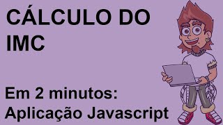 Cálculo do IMC em javascript