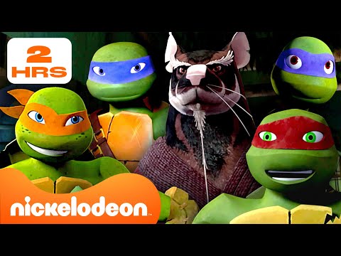 السلاحف النينجا يتعلمون دروس الحياة من المعلم سبلينتر تجميع لمدة ساعتين سلاحف النينجا المتحولة