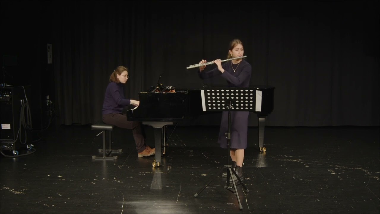 Walter Piston — Sonata for flute and piano 1 movement (1930)