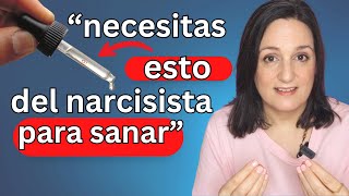 La Ironía de la Recuperación del Abuso Narcisista: Necesitas Estodel Narcisista para Sanar