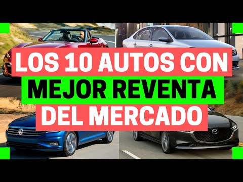 10 autos con MEJOR valor de REVENTA Motoren Mx