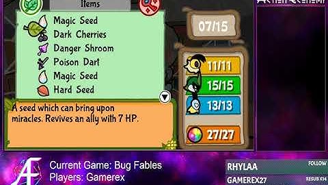 Bug Fables: Stream 8